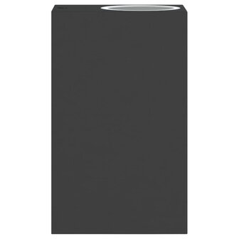 Buitenwandlampen 2 st gegoten aluminium zwart
