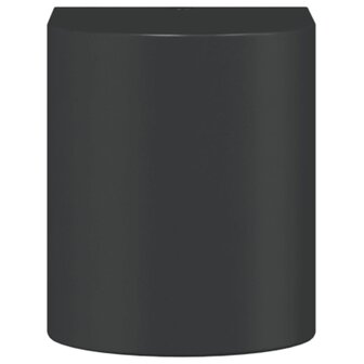 Buitenwandlamp gegoten aluminium zwart