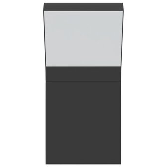 Buitenwandlamp LED gegoten aluminium zwart
