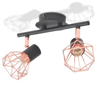 Plafondlamp met 2 LED&#039;s 8 W