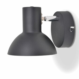 Wandlampen voor 2 peertjes E27 zwart en goud 2 st