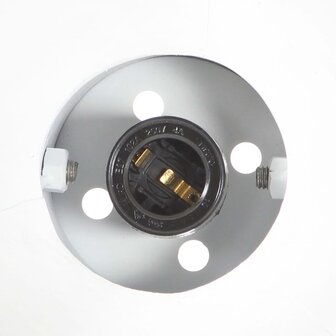 Wandlamp industrieel E27 90x25 cm zwart