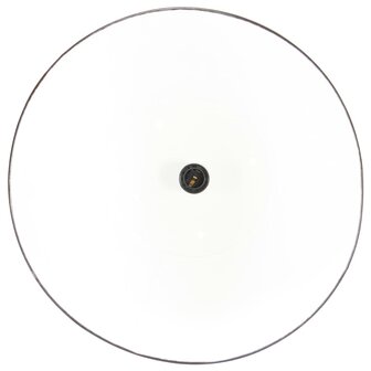 Hanglamp industrieel rond 25 W E27 42 cm zwart