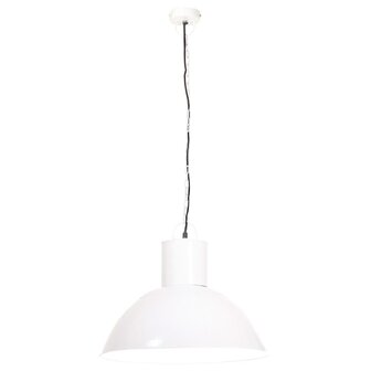 Hanglamp rond 25 W E27 48 cm wit