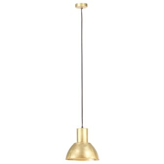 Hanglamp rond 25 W E27 28,5 cm messingkleurig
