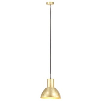 Hanglamp rond 25 W E27 28,5 cm messingkleurig
