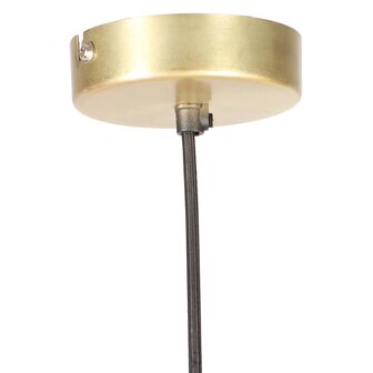 Hanglamp rond 25 W E27 28,5 cm messingkleurig