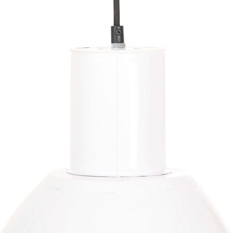 Hanglamp rond 25 W E27 28,5 cm wit