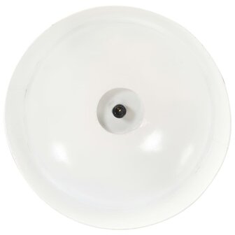 Hanglamp industrieel E27 32 cm wit