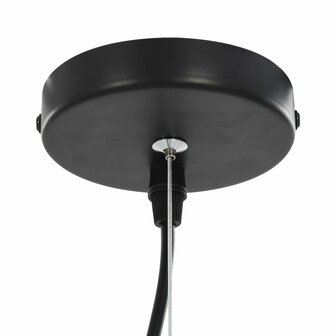 Plafondlampen 2 st halfrond E27 50 cm zwart en goudkleurig