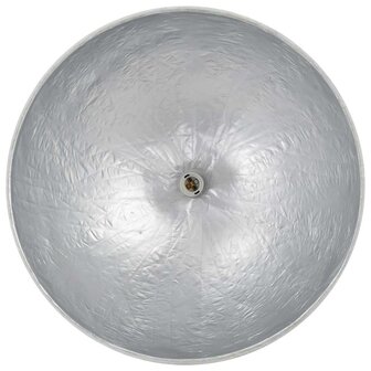 Hanglamp E27 &Oslash;50 cm wit en zilver