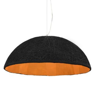 Hanglamp E27 &Oslash;70 cm zwart en goud