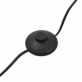 Vloerlamp met papieren lampenkap 135 cm