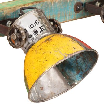 Wandlamp industrieel E27 45x25 cm meerkleurig