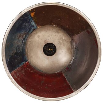 Hanglamp industrieel rond 25 W E27 40 cm meerkleurig