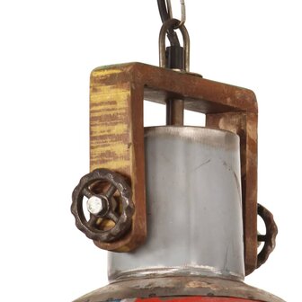 Hanglamp industrieel rond 25 W E27 30 cm meerkleurig
