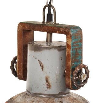 Hanglamp industrieel rond 25 W E27 30 cm meerkleurig