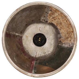 Hanglamp industrieel rond 25 W E27 30 cm meerkleurig