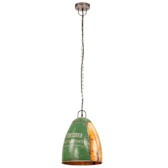 Hanglamp industrieel rond 25 W E27 32 cm meerkleurig