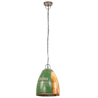 Hanglamp industrieel rond 25 W E27 32 cm meerkleurig