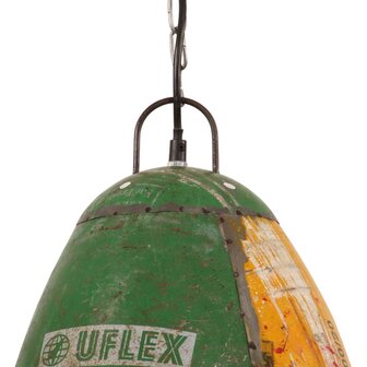 Hanglamp industrieel rond 25 W E27 32 cm meerkleurig