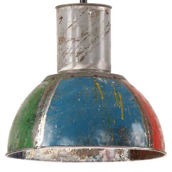 Hanglamp industrieel rond 25 W E27 28,5 cm meerkleurig