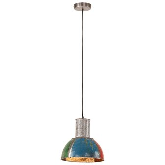 Hanglamp industrieel rond 25 W E27 28,5 cm meerkleurig