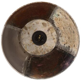 Hanglamp industrieel rond 25 W E27 28,5 cm meerkleurig