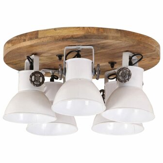 Plafondlamp 25 W E27 50x50x25 cm wit
