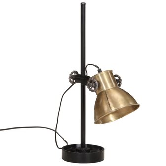 Bureaulamp 25 W E27 15x15x55 cm antiek messing