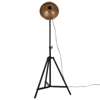 Vloerlamp 25 W E27 61x61x90/150 cm antiek messingkleurig