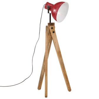 Vloerlamp 25 W E27 45x45x120 cm verweerd rood