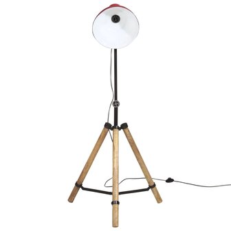 Vloerlamp 25 W E27 75x75x90-150 cm verweerd rood