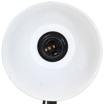 Bureaulamp 25 W E27 18x18x60 cm wit