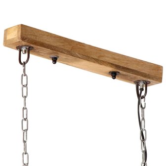 Plafondlamp 25 W E27 90x24x111 cm verweerd rood