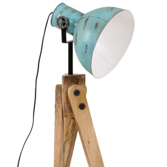 Vloerlamp 25 W E27 45x45x120 cm verweerd blauw