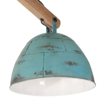 Plafondlamp 25 W E27 29x18x85 cm verweerd blauw