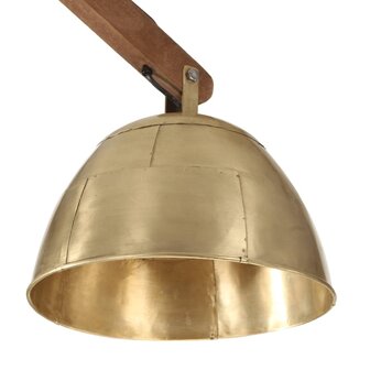 Plafondlamp 25 W E27 29x18x85 cm antiek messingkleurig
