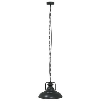 Hanglamp E27 &Oslash; 31 cm ijzer zwart