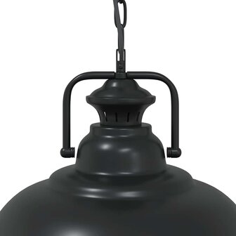 Hanglamp E27 &Oslash; 31 cm ijzer zwart
