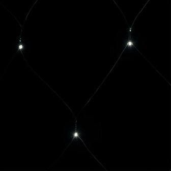 Kerstnetverlichting 544 LED&#039;s binnen en buiten 4x4 m koudwit
