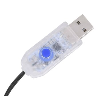 Kerstboomverlichting met 150 LED&#039;s koudwit net 150 cm