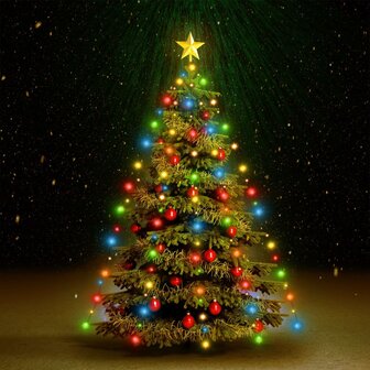 Kerstboomverlichting met 150 LED&#039;s meerkleurig net 150 cm