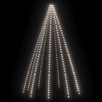 Kerstboomverlichting met 400 LED&#039;s koudwit net 400 cm