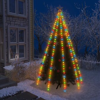 Kerstboomverlichting met 400 LED&#039;s meerkleurig net 400 cm