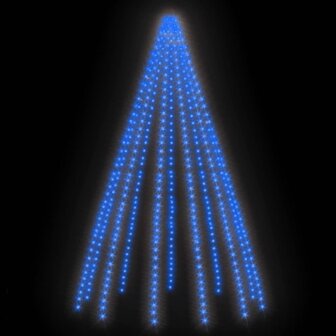 Kerstboomverlichting met 500 LED&#039;s blauw binnen/buiten 500 cm