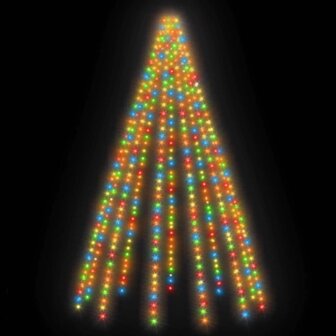 Kerstboomverlichting 500 LED&#039;s meerkleurig binnen/buiten 500 cm