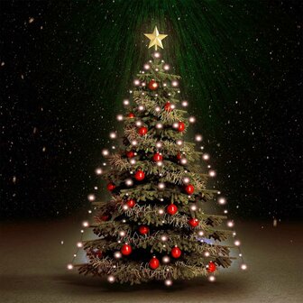 Kerstboomverlichting met 180 LED&#039;s net 180 cm