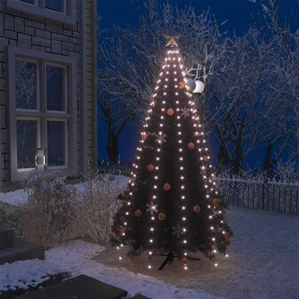Kerstboomverlichting met 250 LED&#039;s net 250 cm