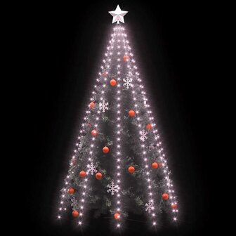 Kerstboomverlichting met 300 LED&#039;s net 300 cm